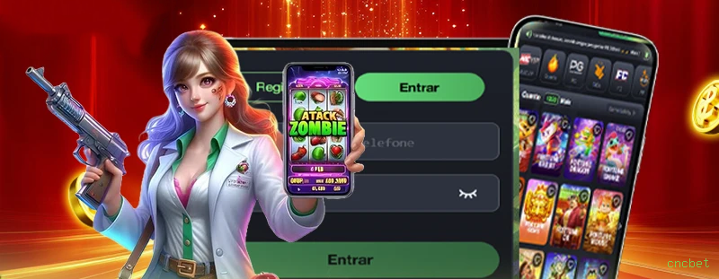 Comparação APP mobile vs versão web da cncbet